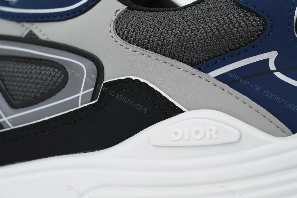 View 4 of Dior B30 Sneakers Panda Black Blue Grey