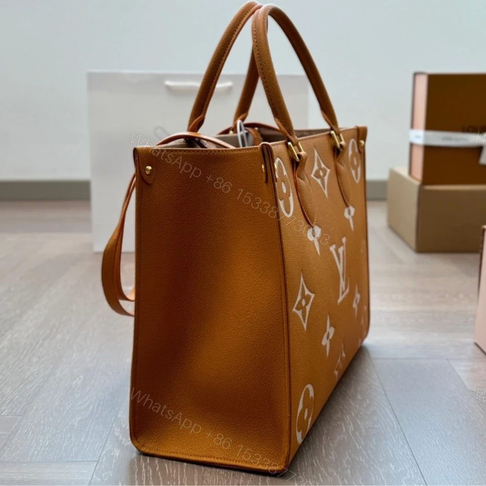 View 7 of Louis Vuitton Onthego MM Bag Orange 35Cm M45982