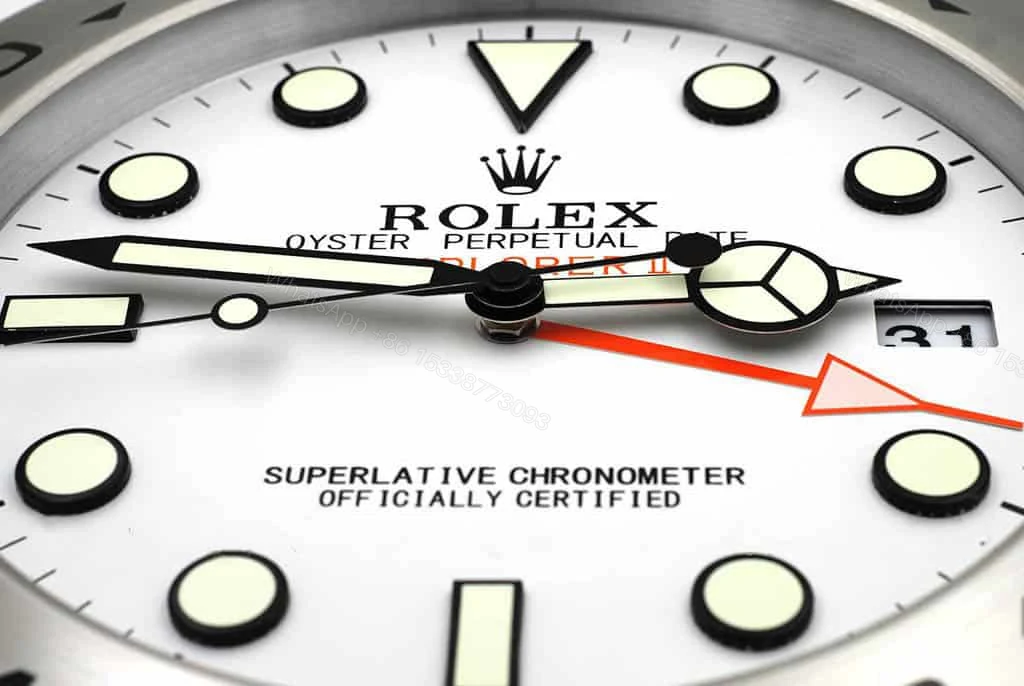 View 3 of ROLEX WALL CLOCK – EXPLORER 2 WHITE
