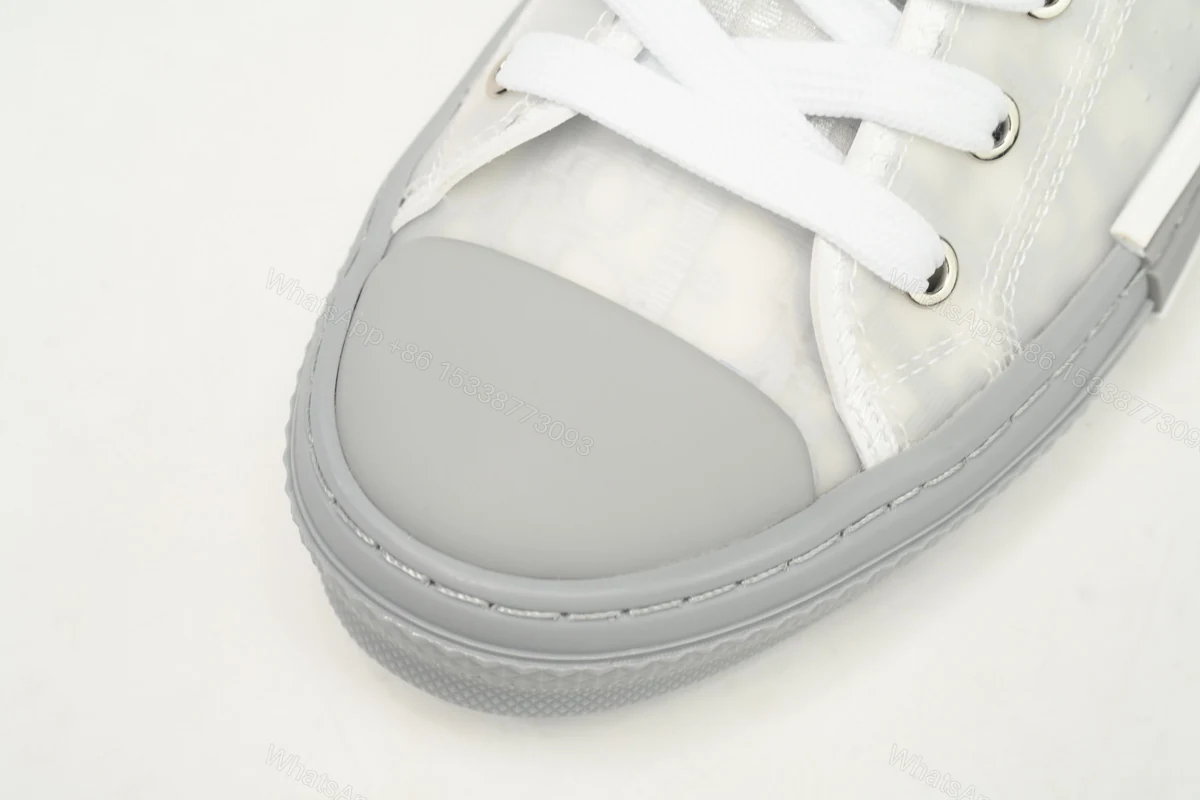 View 6 of 3SN272ZIR 16536 Dior B23 HT Oblique Low Rank Silver Gray