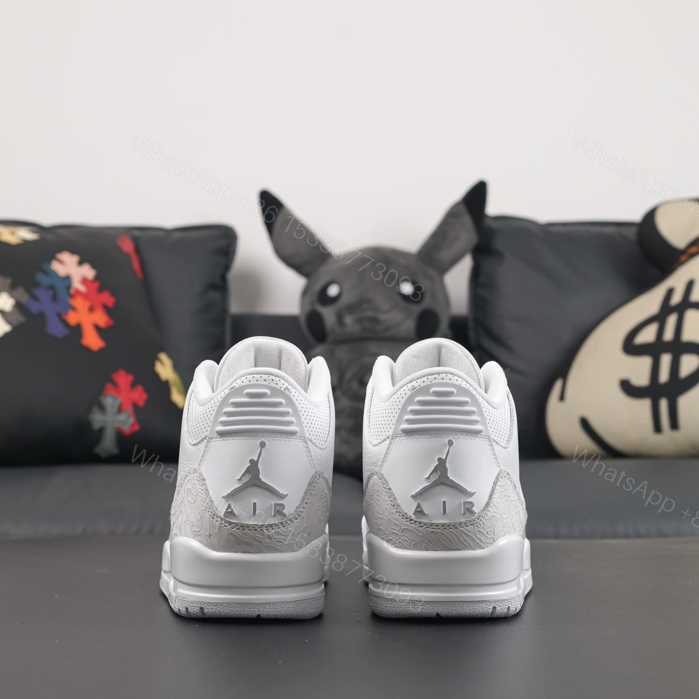 View 7 of Air Jordan 3 Retro Pure Money Reps
