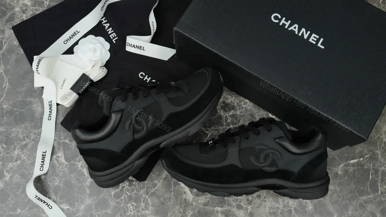 View 5 of Black Nubuck Trainers – Luxe, All‐Day Comfort, Monochrome Edge