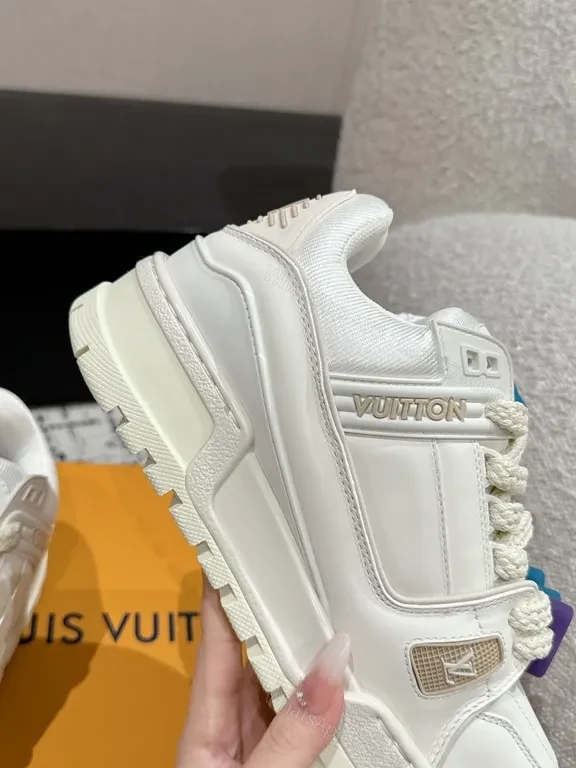 View 2 of LV Signature High-Top Sneakers: Luxe Comfort
