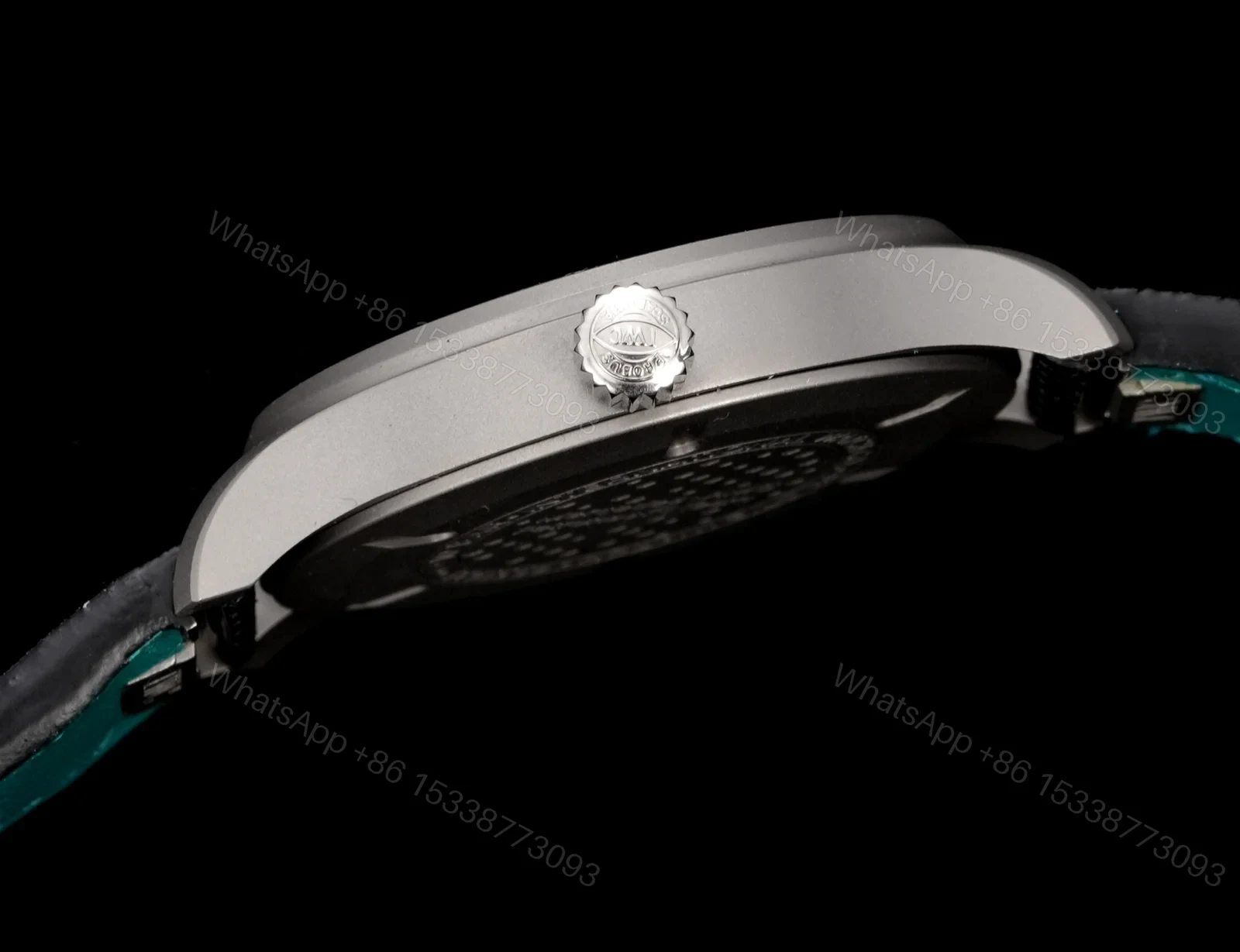 View 6 of IWC Pilot AMG Replica 40MM Premium Black Dial Fabric Strap Edition RG-IWC-PILOT-AMG-40