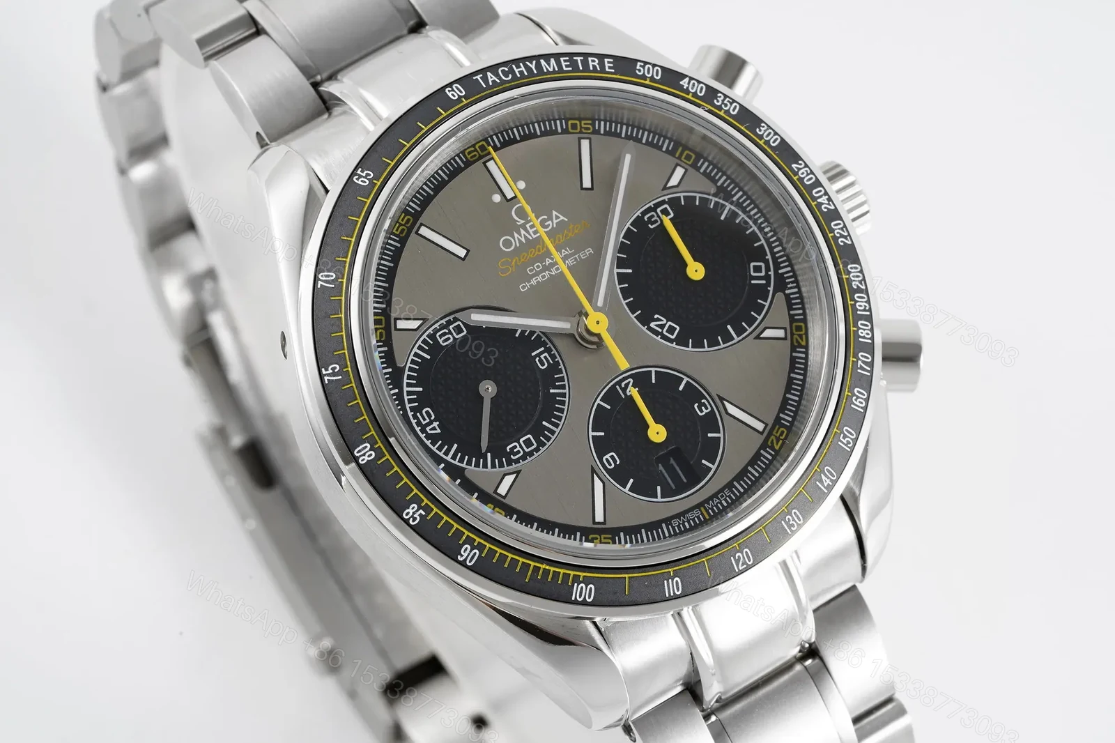 View 5 of Omega Speedmaster Professional 326.32.40.50.06.001 Multifunction Chronograph Watch Silver Dial with Black Subdials Stainless Steel Bracelet