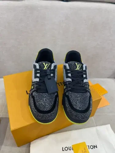 View 8 of LOUIS VUITTON TRAINER SNEAKERS IN BLACK – LSVT394