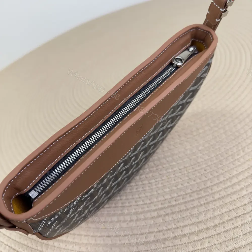 View 5 of 高仿Goyard*01CL03P單肩半月包棕色免檢版