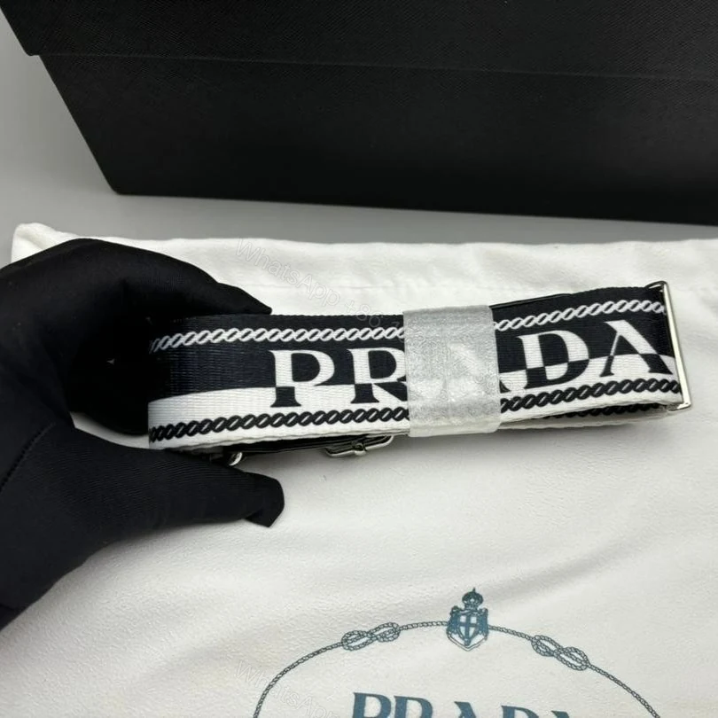 View 7 of Prada Small Shoulder Bag In Black 23cm
