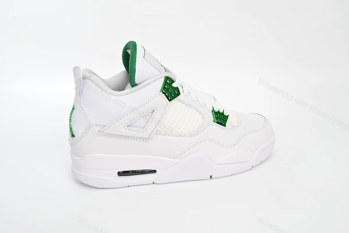 View 9 of Air Jordan 4 Retro “Metallic Green” CT8527-113