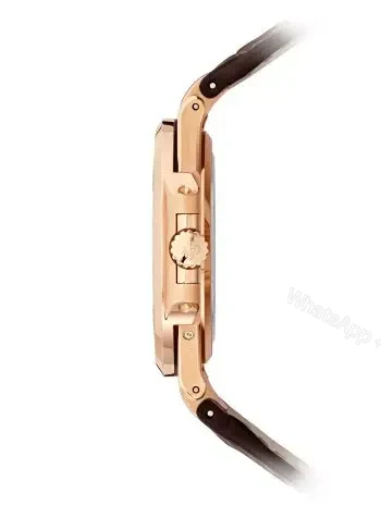 View 3 of Replica Patek Philippe Nautilus Moon Phase Rose Gold Watch 5712R-001