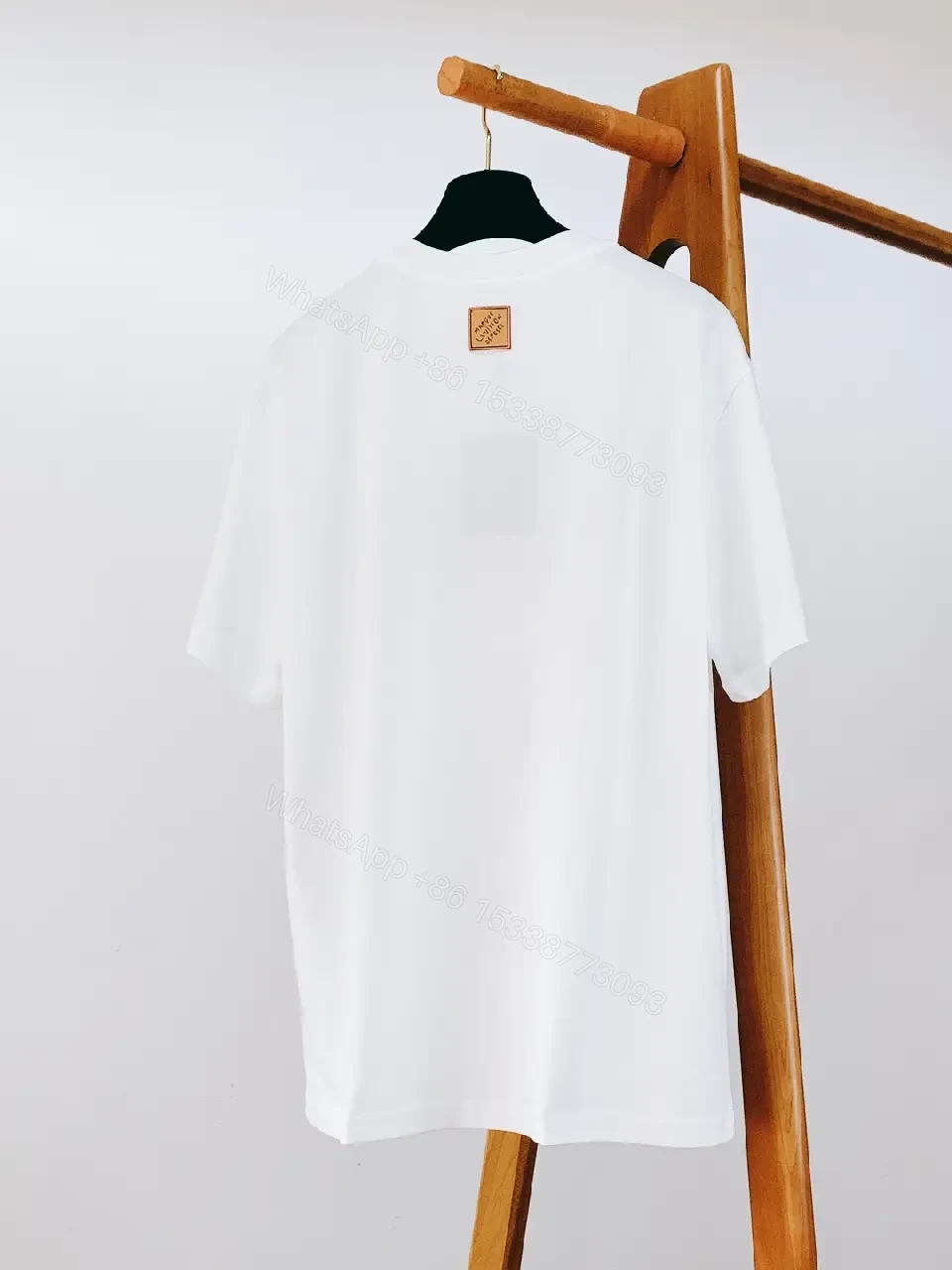 View 3 of Bold Cotton Tee + Graphic Logo + Casual Luxe + High-Contrast Graphic + T-Shirt