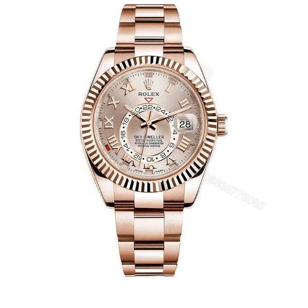Rolex Oyster Perpetual Watch 42Mm Everose Gold — view 1