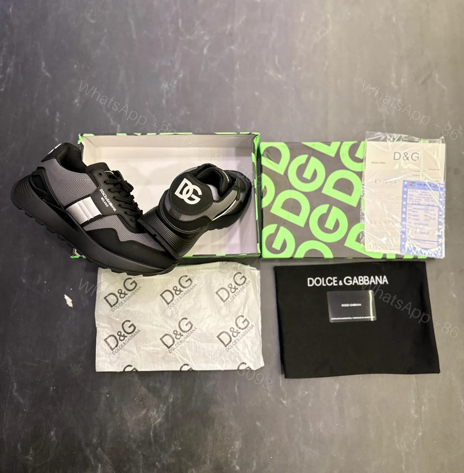 View 2 of FIRST COPY DOLCE AND GABBANA SNEAKER