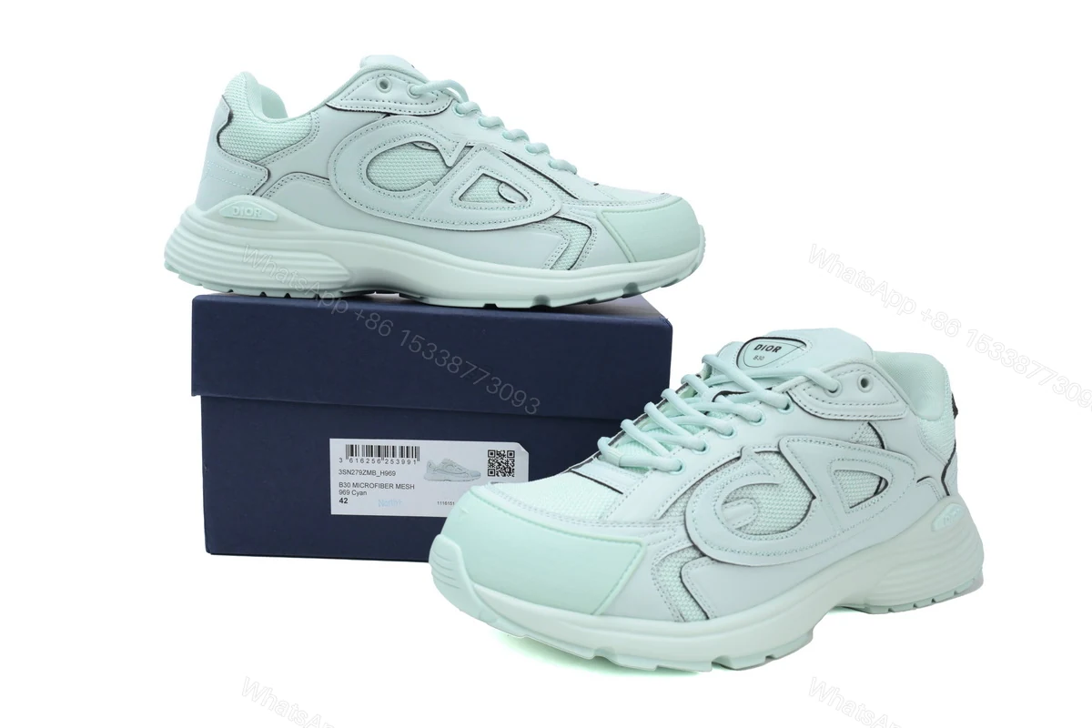 View 2 of Dior B30 Sneakers Light Blue