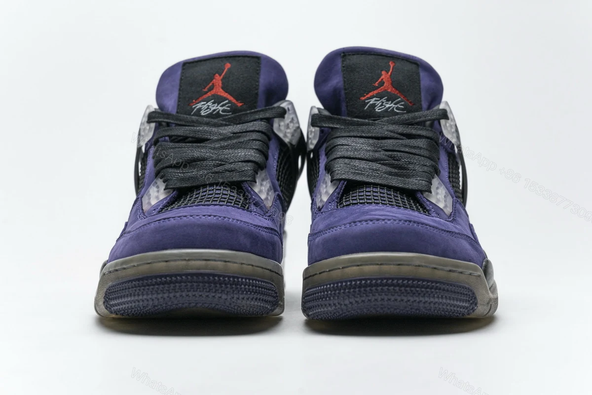View 3 of Travis Scott x Air Jordan 4 Retro Purple 766302