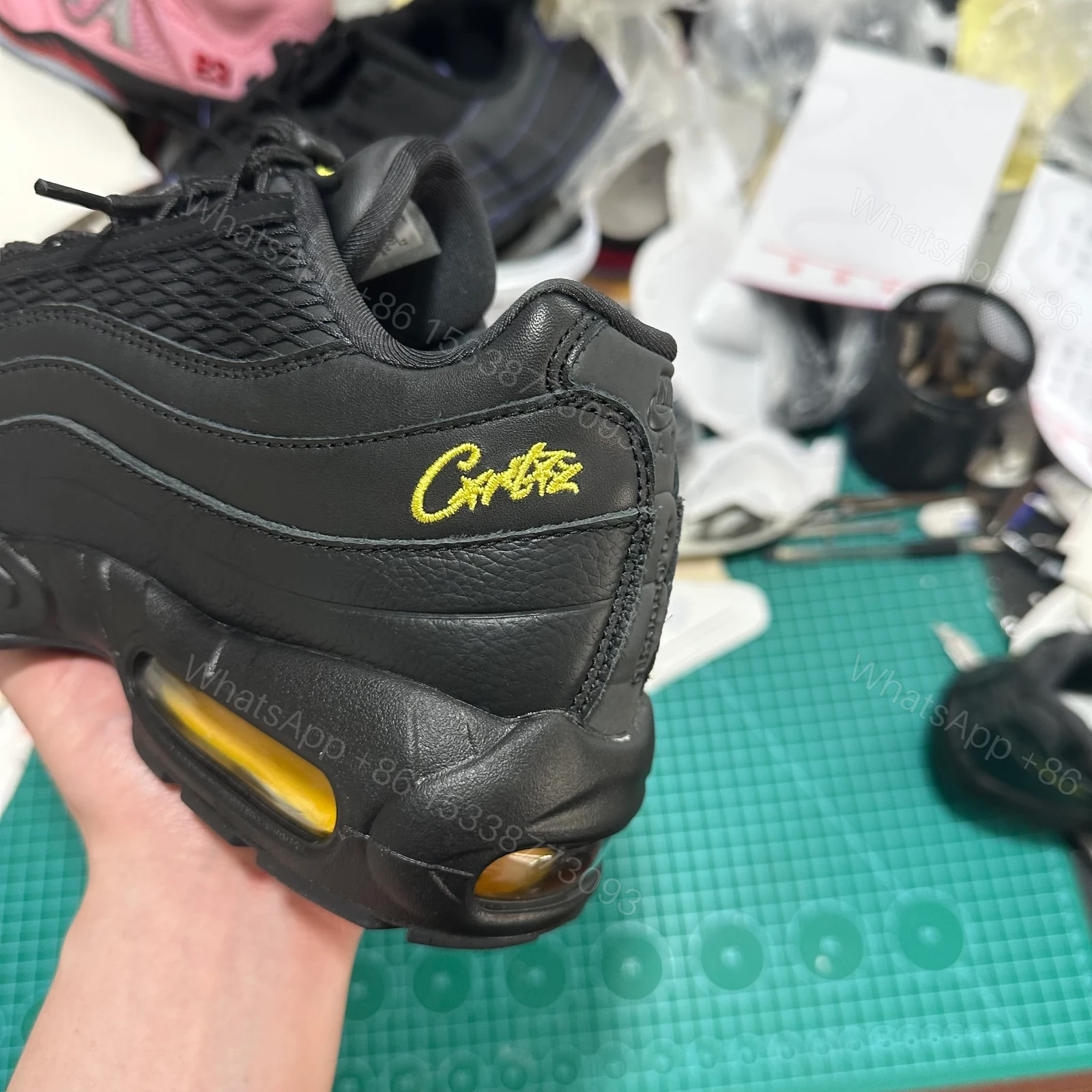 View 5 of Nike Air Max 95 Corteiz Honey Black