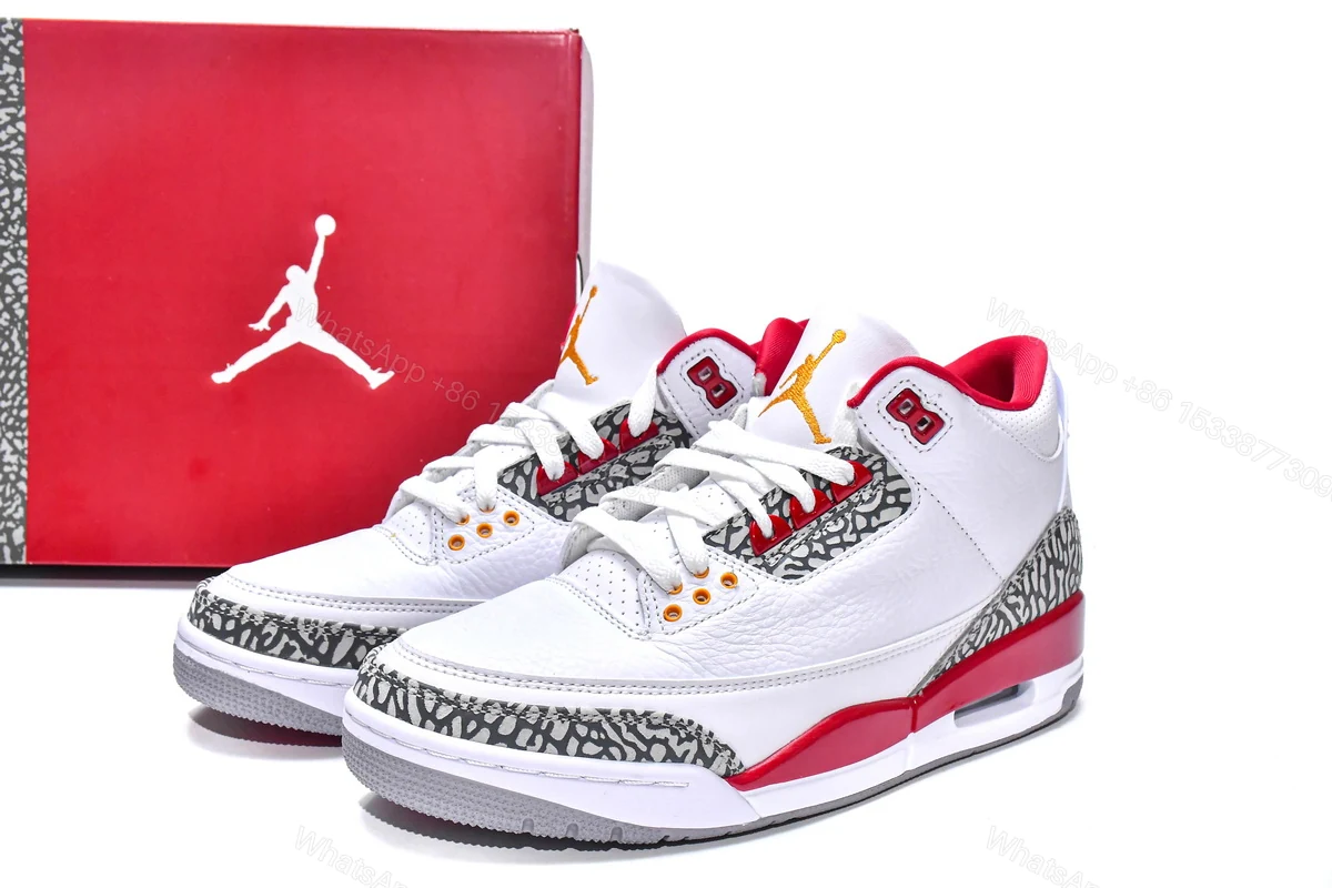 Air Jordan 3 Retro Cardinal Red CT8532-126 — view 2