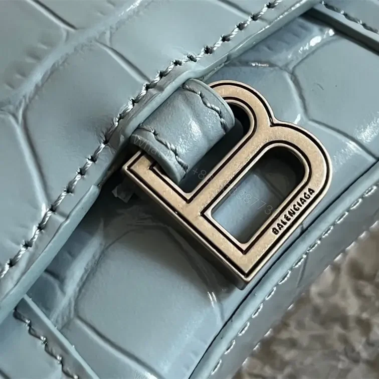 View 9 of 高仿Balenciaga*Nano系列迷你沙漏包藍色