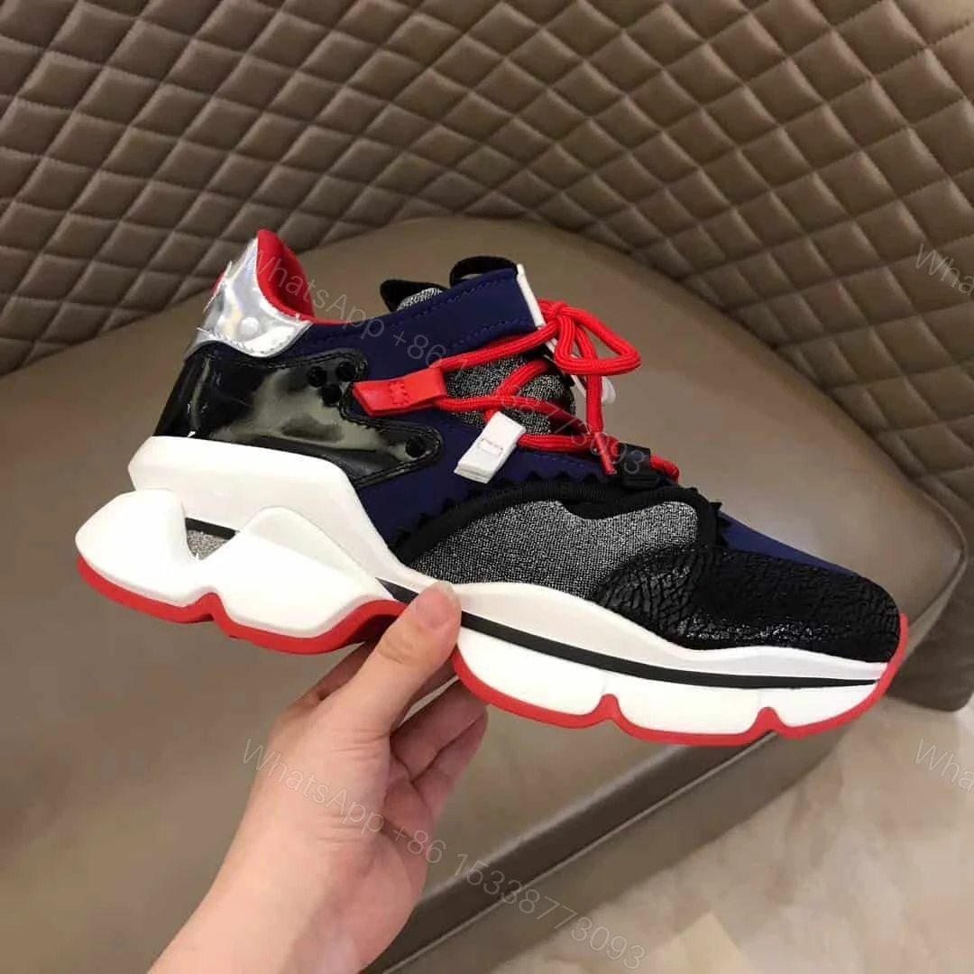 View 2 of CHRISTIAN LOUBOUTIN RED- RUNNER SNEAKER – CL057