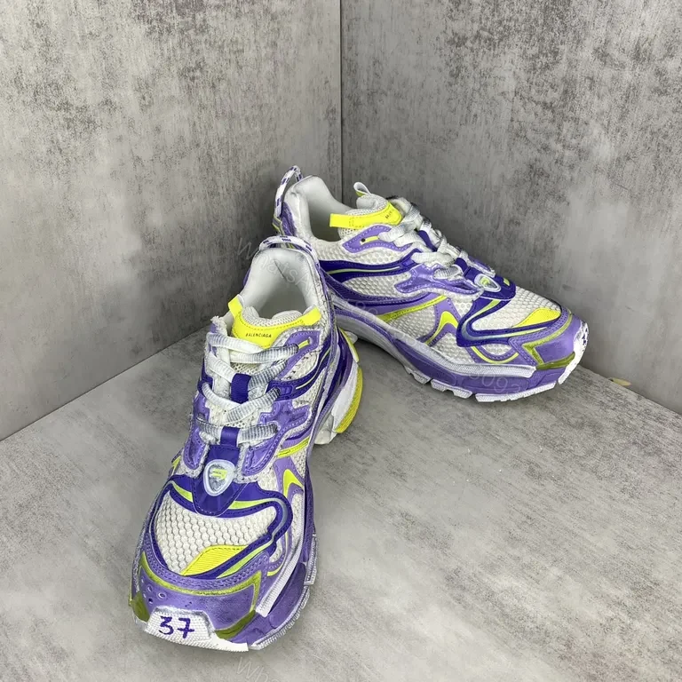 View 9 of Bold Lilac Lemon Luxe Sneaker: Luxe Futuristic Comfort Sneakers
