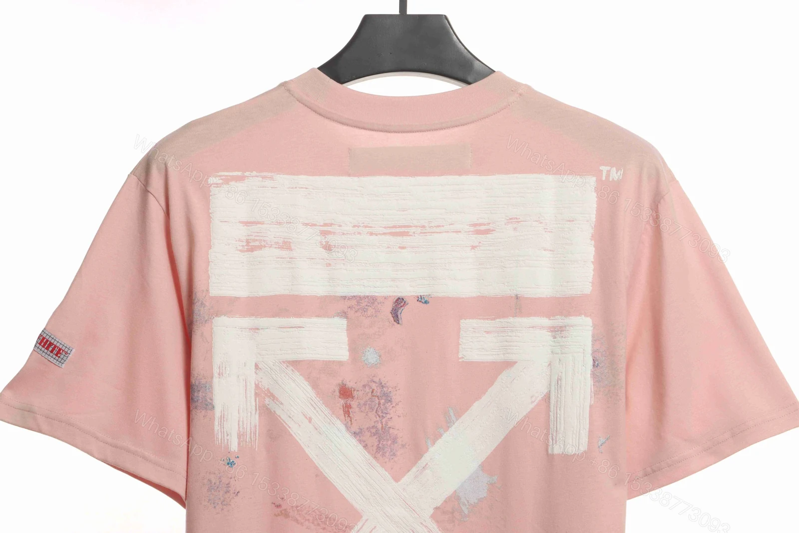 View 5 of Off-White Fireworks T-Shirt Pink