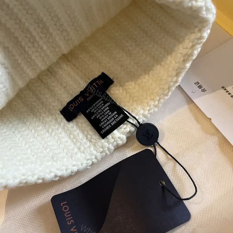 View 5 of Chunky Knit Beanie - Monogram Luxe, Everyday Comfort, Unisex Headwear