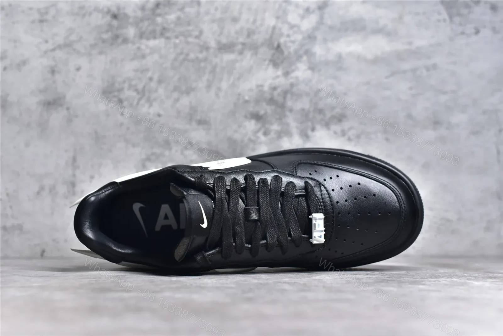 View 6 of AMBUSH x NK Air Force 1 Low Black Reps