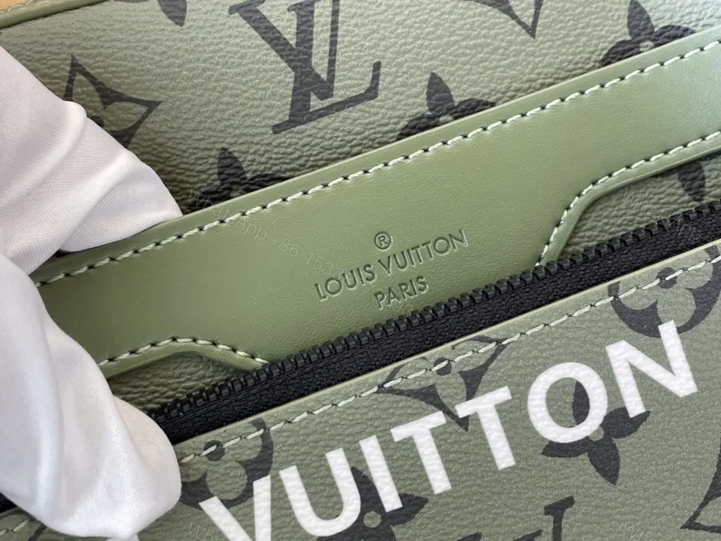 View 4 of Monogram LV Crossbody Bag: Luxe Everyday Style Set