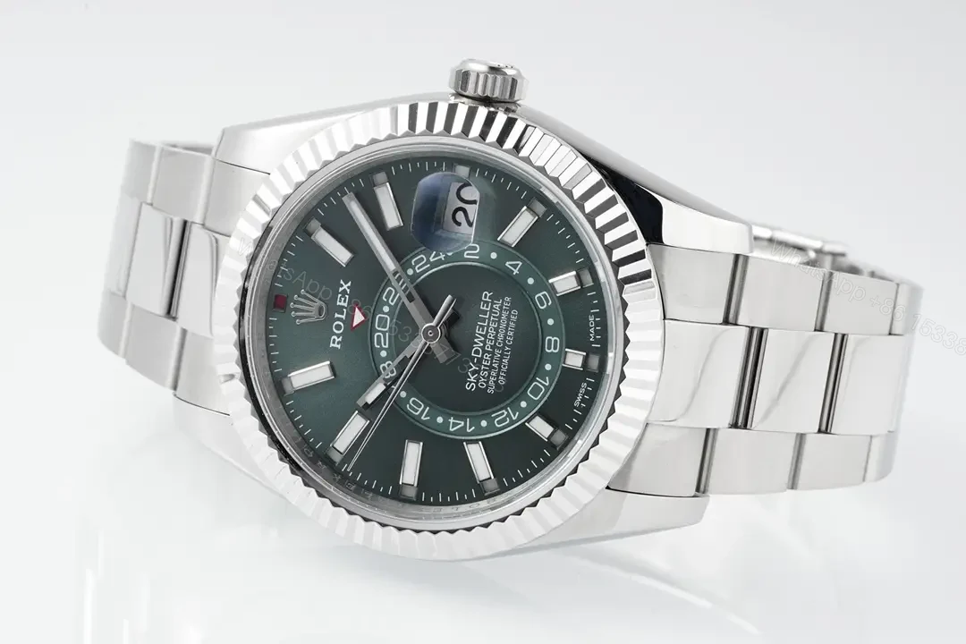 View 7 of Rolex Sky-Dweller Black Dial Oystersteel & White Gold 42MM 336934-0001