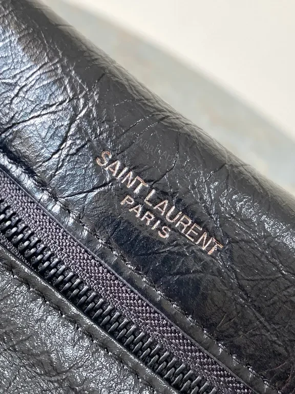 View 4 of Quilted Leather Crossbody: YSL-Inspired Luxe, Compact Chic