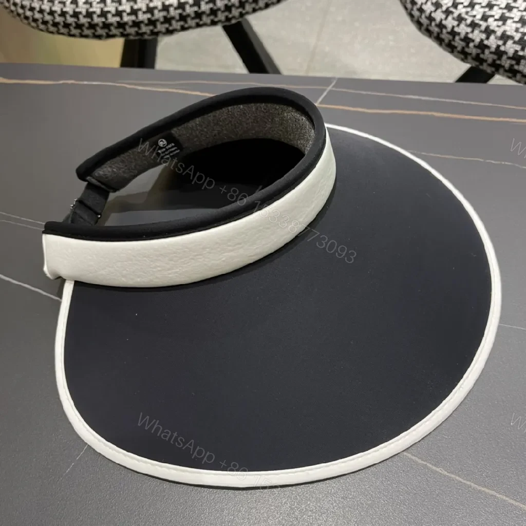 View 7 of White-Black Cushioned Headband in Luxe Belted Style, Unisex