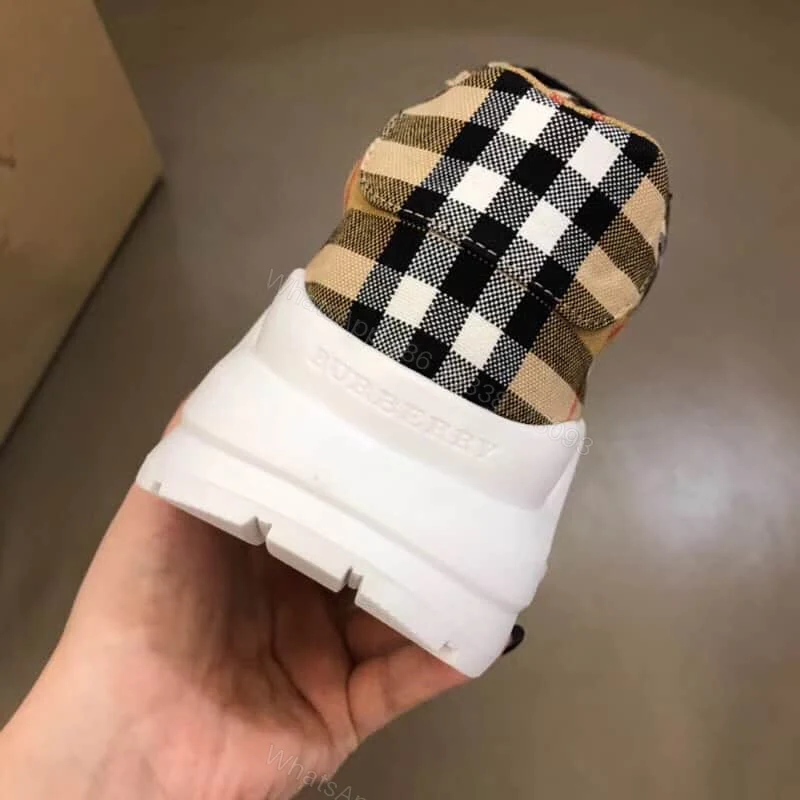 View 3 of BURBERRY VINTAGE CHECK COTTON SNEAKER – BBR1