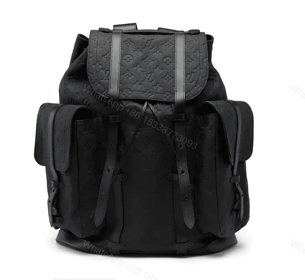 Louis Vuitton Christopher Monogram Empreinte Black — view 1