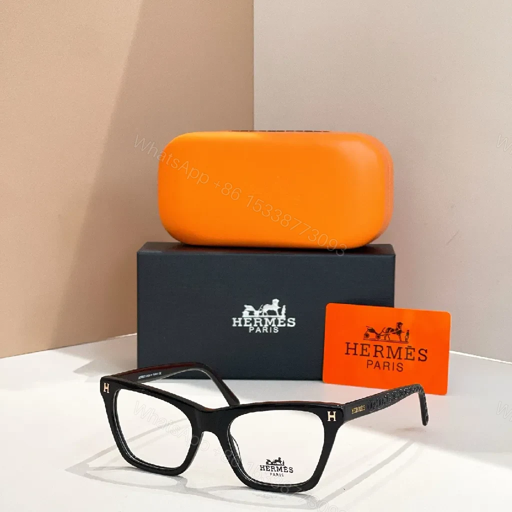 Black Premium Acetate Rectangular Eyewear: Luxury-Comfort Glasses — view 1