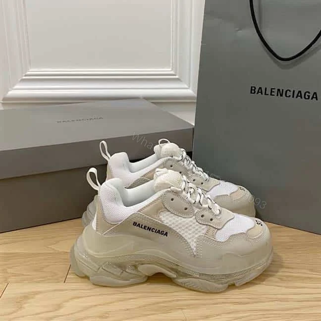 View 2 of BALENCIAGA MEN’S TRIPLE S SNEAKER CLEAR SOLE – BB201