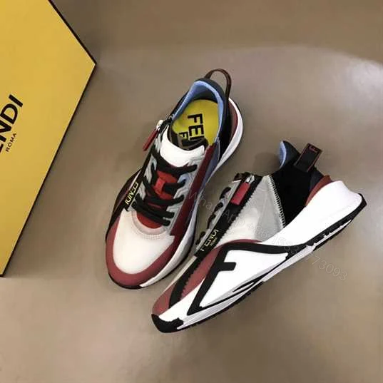 View 5 of FENDI CHUNKY LACE-UP TRAINERS – FD26