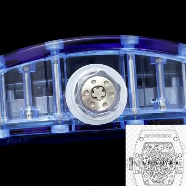 View 5 of Replica RM12-01 Tourbillon Sapphire Clear Version