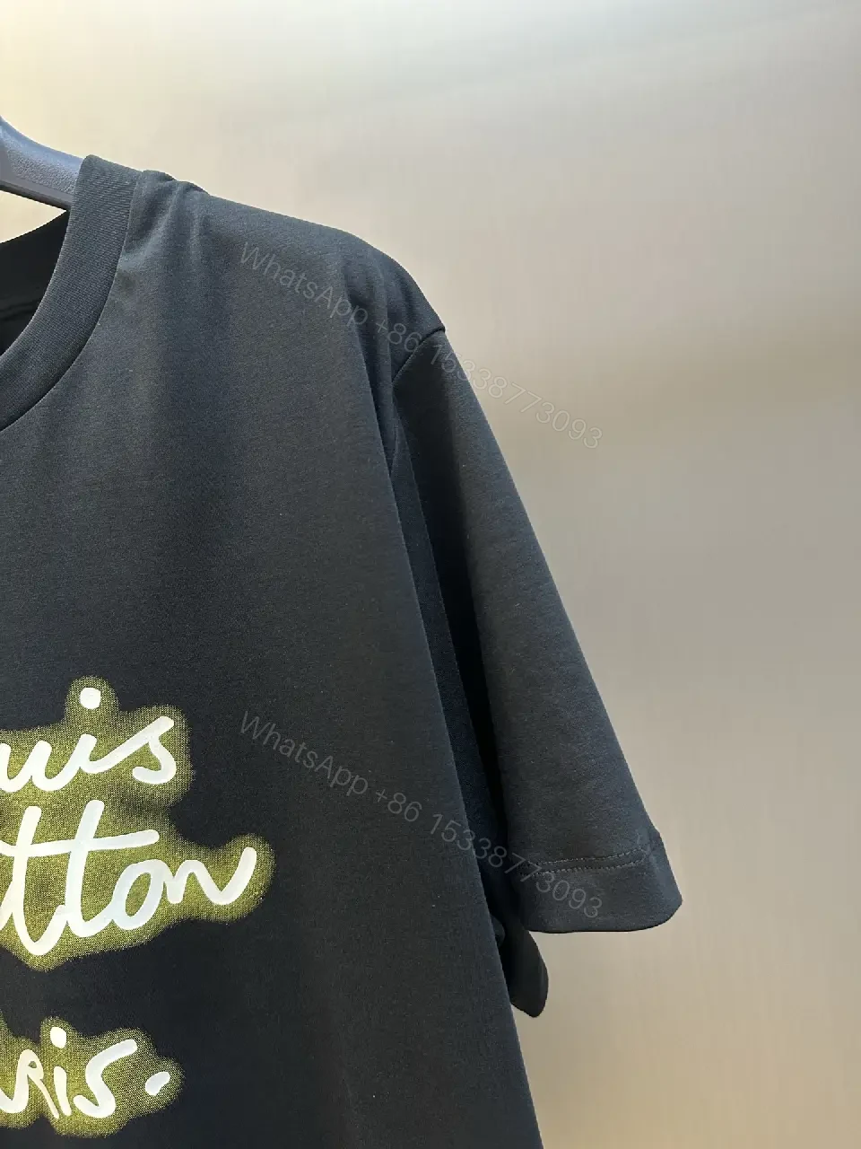 View 10 of Neon Logo Premium Cotton Tee - Bold Luxe Streetwear