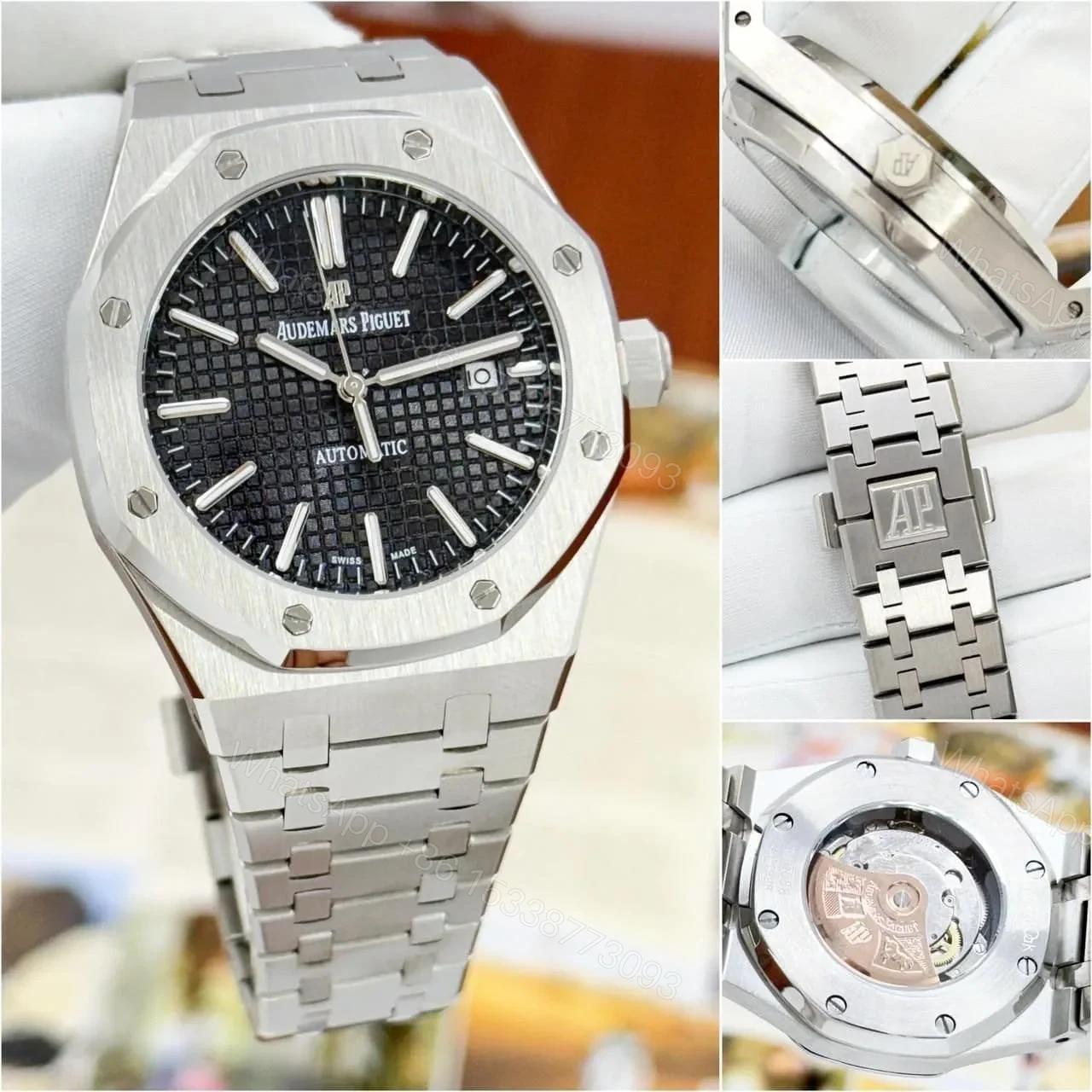 View 3 of Audemars Piguet Royal oak Premium Silver – Black Dial