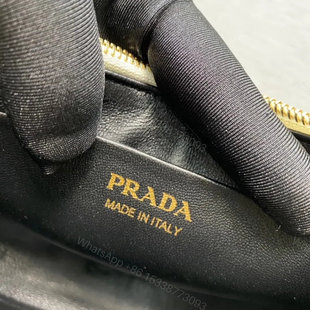 View 12 of Prada Arque Small Leather Shoulder Bag