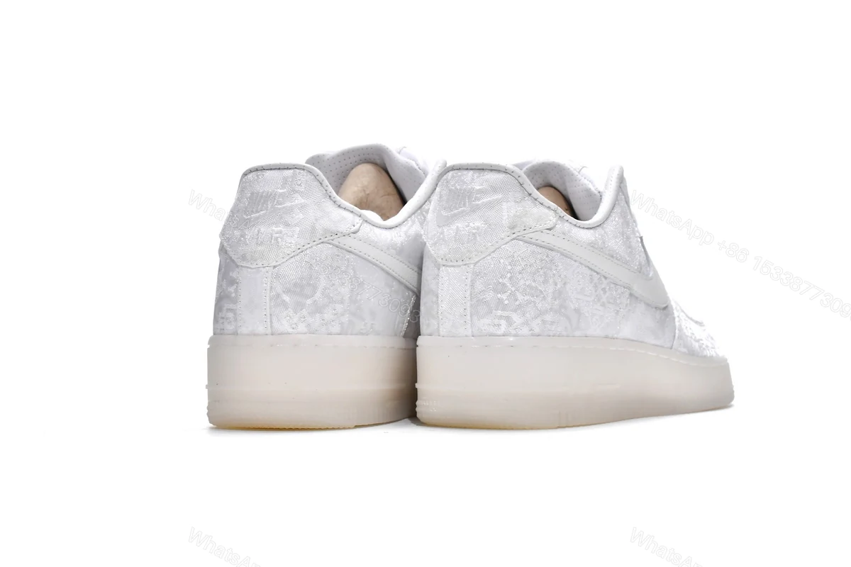 View 3 of CLOT x Nike Air Force 1 Premium White AO9286-100