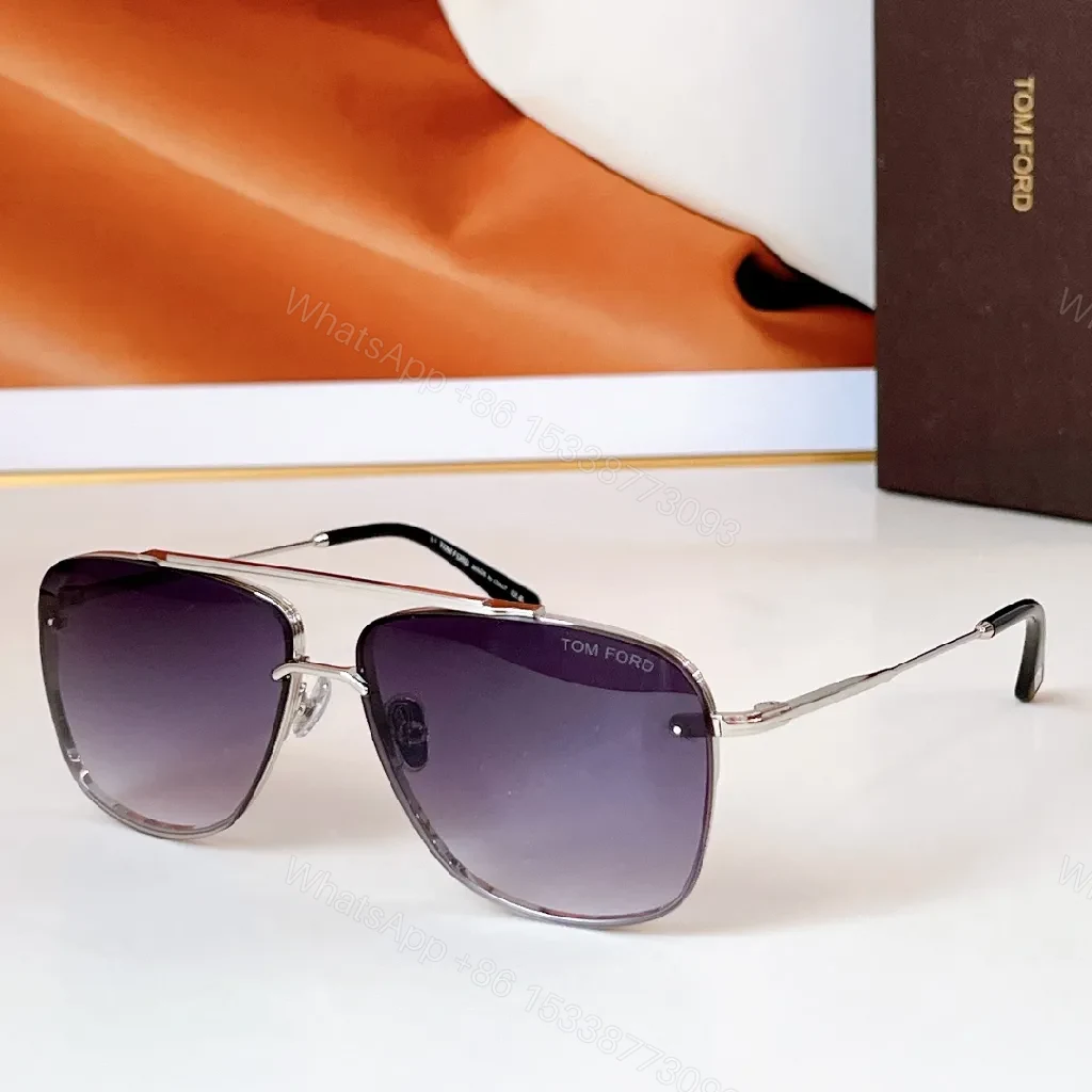 View 3 of Matte Black Aviator Sunglasses: Polarized Gradient Lenses