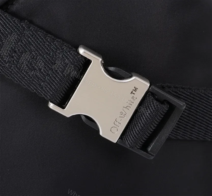 View 9 of Off-White-Inspired Compact Utility Sling Bag: Street-Ready, Hands-Free