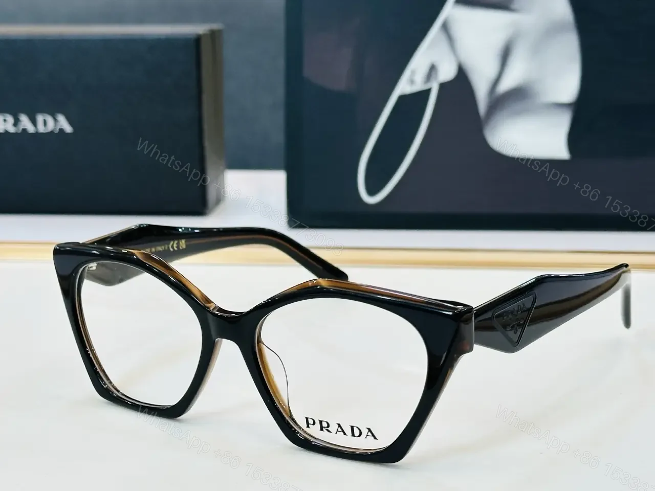 View 9 of Oversized Black Acetate Eyewear: Bold, Comfortable, Designer-Inspired