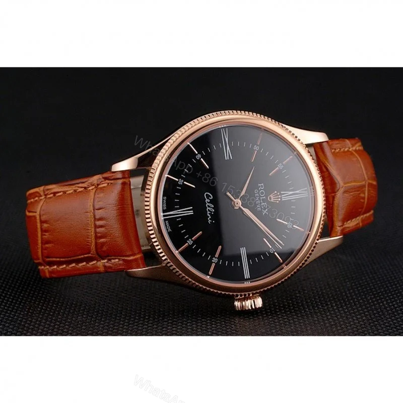 View 4 of Superclone Rolex Cellini Black Dial REP016794