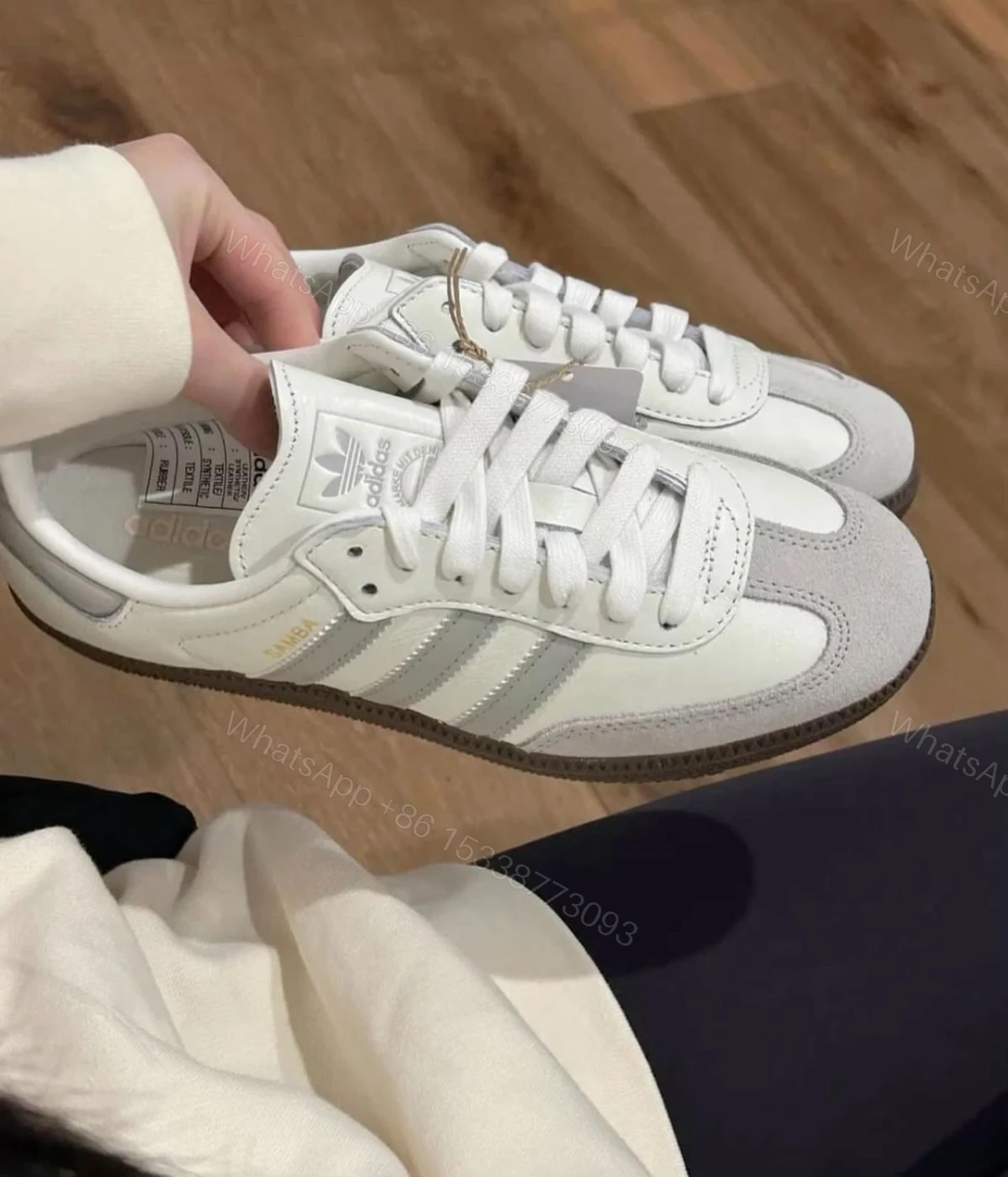 View 5 of First Copy Adidas Originals Samba OG Grey – Casual Sneakers