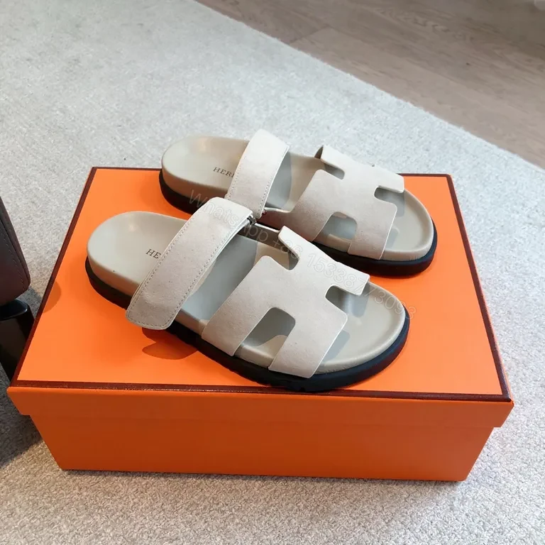View 7 of Soft Sand HermÃ ̈s-Inspired Slide: Elevated Comfort Sandal