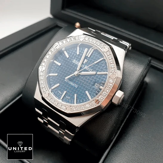 View 6 of Audemars Piguet Royal Oak 15451ST.ZZ.1256ST.03 Replica