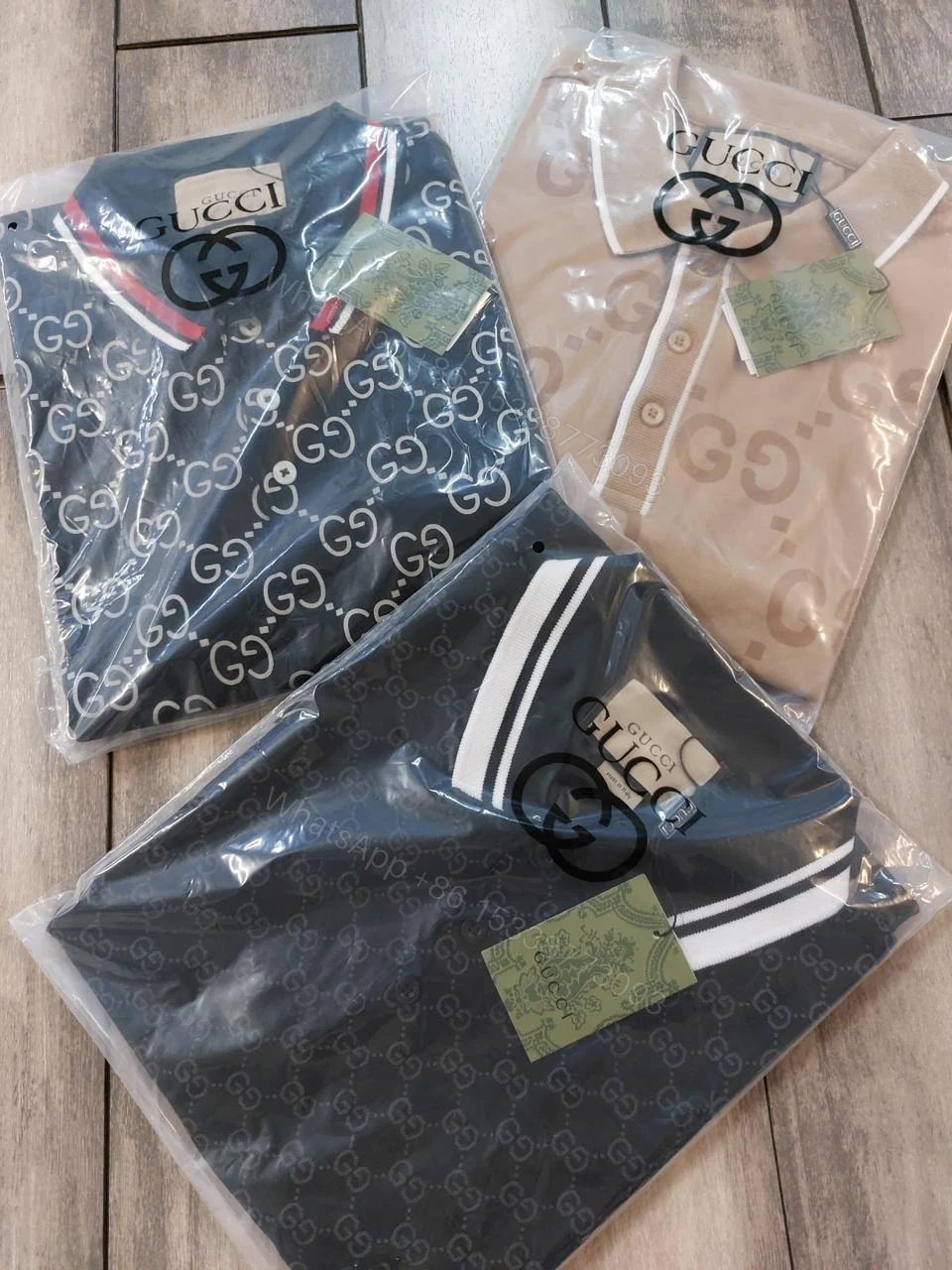 View 4 of FIRST COPY GUCCI IMPORTED QUALITY EXCLUSIVE POLO TEES