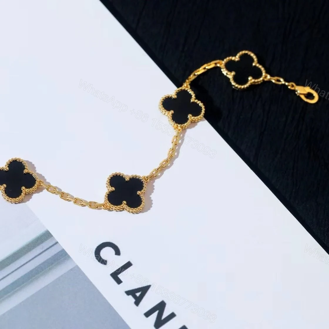View 3 of Copy Replica Van Cleef Bracelet